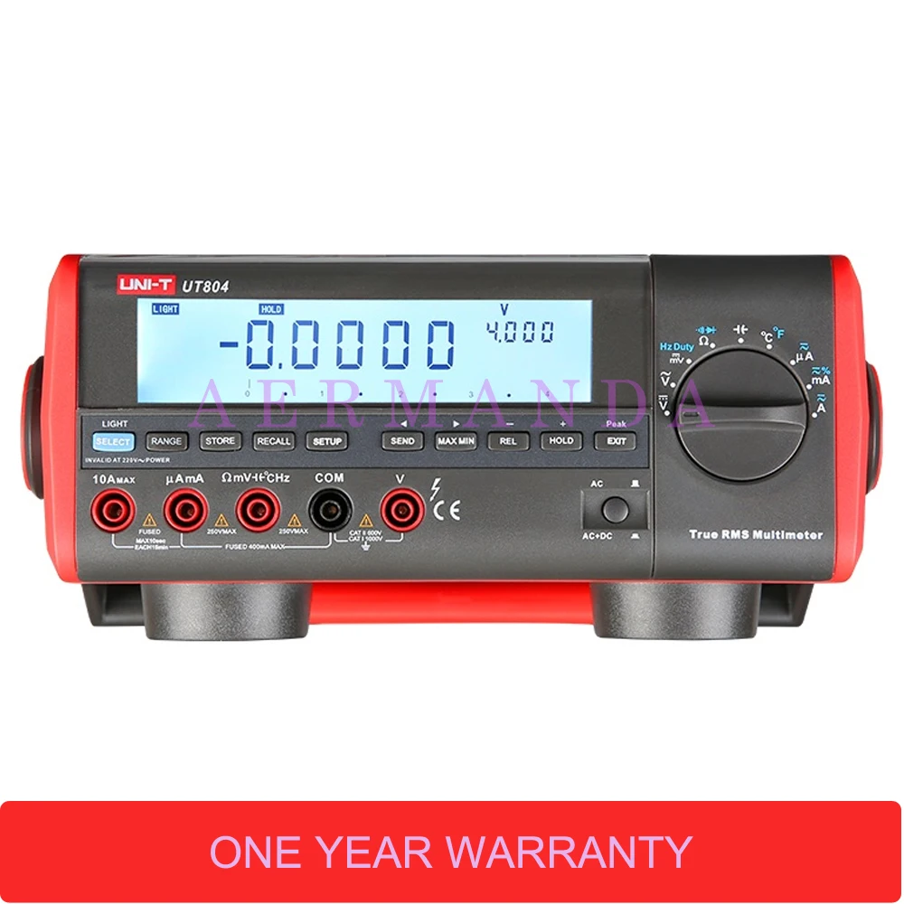 

UNI-T UT804 Digital Benchtop Datalogging Multimeter
