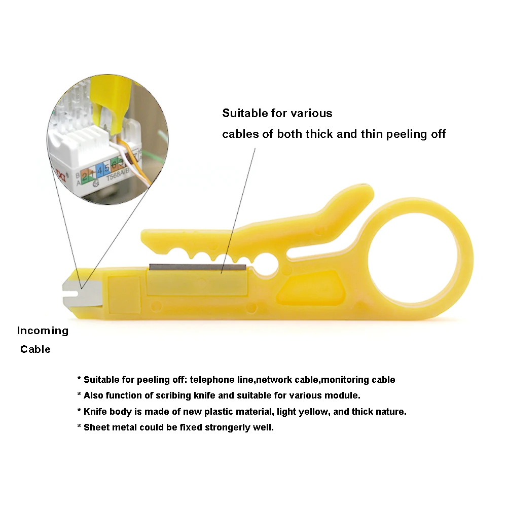 MINI Portable wire stripper Knife crimper Pliers crimping tool Cable Stripping Wire Cutter multi tools Cut Line pocket multitool plier
