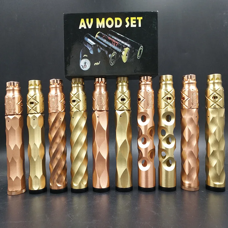 Электронная сигарета Cool Shape серии боевой механический мод Набор Латунь Медь