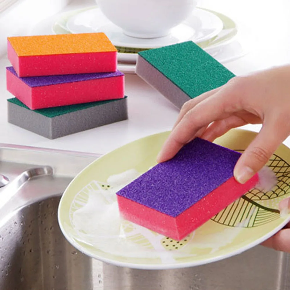 

1Pc Home Practical Wipe Dish Magic Sponge Kitchen Accessories Pots Pans Clean Brush Creative Bathroom Cleaning Tools Gadget
