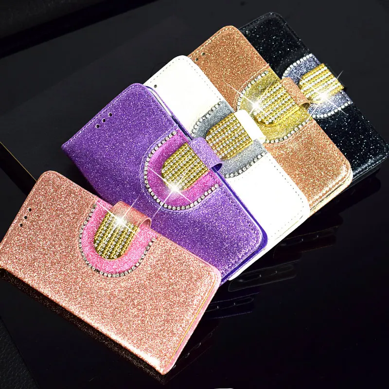 

Bling Wallet for Coque Samsung J6 Plus Case J6Plus Flip Cover Samsung Galaxy J4 Plus 2018 Leather Case for Funda Samsung J4Plus