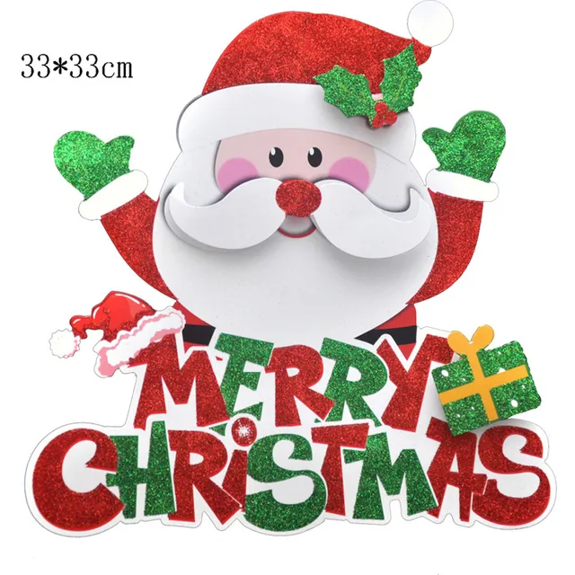 2019 Year Merry Christmas Decorations For Home 3D Romantic Xmas String Hanging Charm Party Decoration Christmas Tree Ornament
