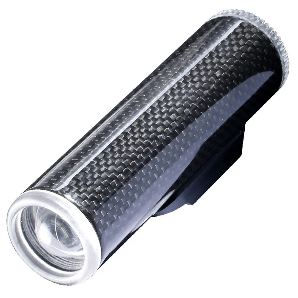 

Carbon Fiber Bicycle Light USB Rechargeable LED Front Headlight Mode Waterproof Bicycle Head Light 4 modes high quality #2O26
