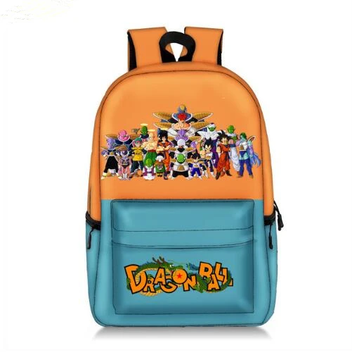 Аниме Покемон/Dragon Ball рюкзак для подростков мальчиков детские школьные сумки покебол Пикачу/Saiyan сын рюкзак с Гоку сумка