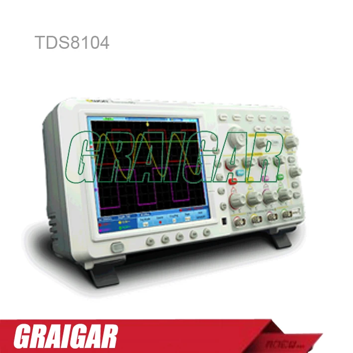 

Owon TDS8104 100MHz, 2GS/s, 7.6Mpts, 4 Channel , 8" touch screen color LCD Touch Screen Digital Serial Oscilloscope