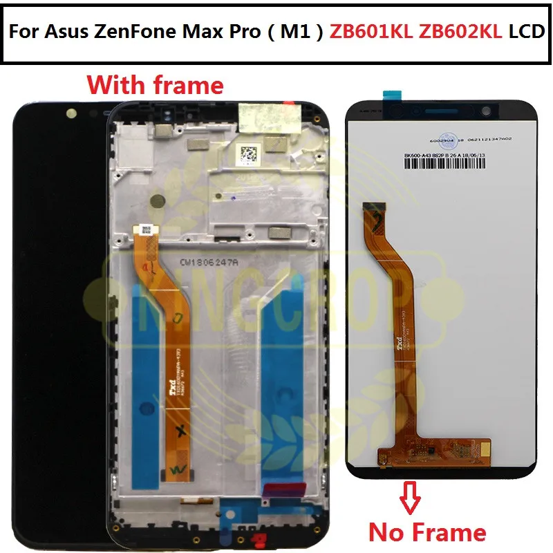 zb601kl zb602kl lcd with Frame