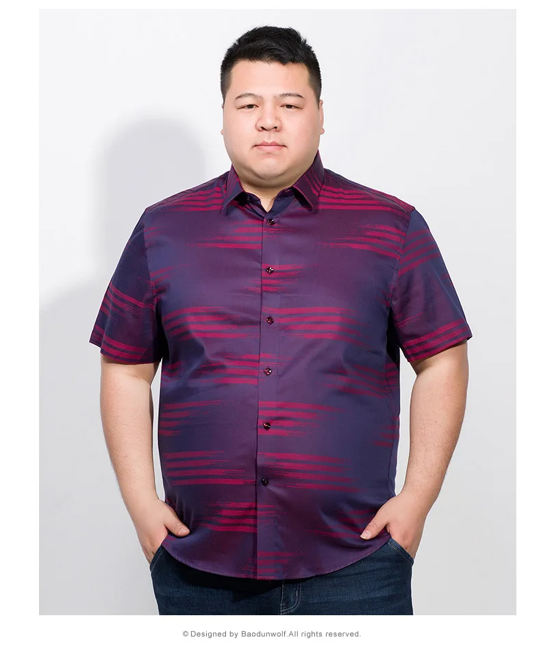 Плюс 10XL 8XL 6XL 5XL бренд торжественное платье рубашки новая мода высокое качество хлопка с коротким рукавом Повседневная рубашка Для мужчин свободный крой дизайн