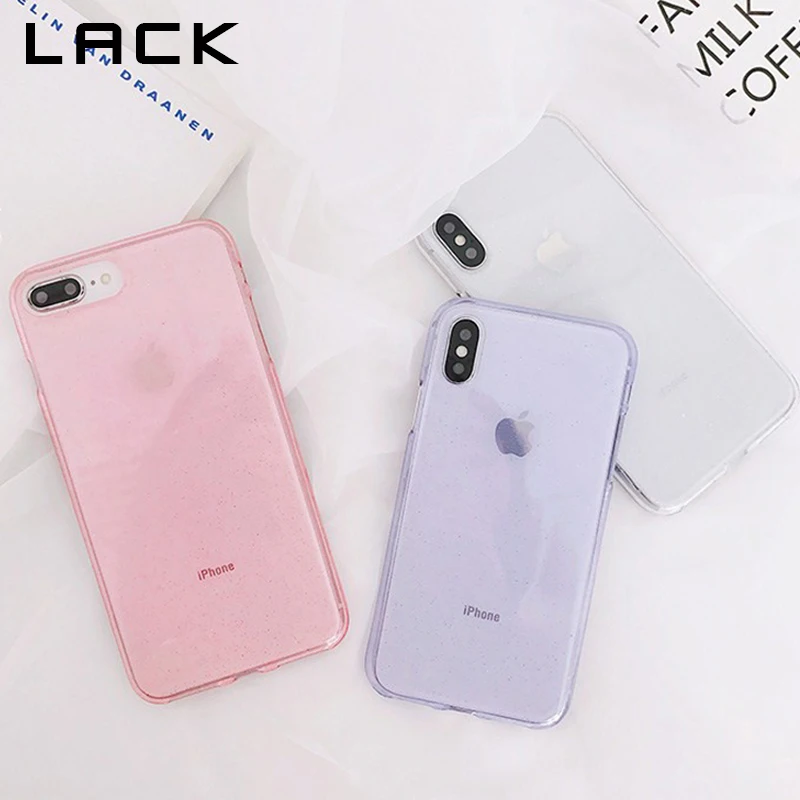 Блестящий чехол LACK для телефона iphone XS Max 6 6S 7 8 Plus XR задняя крышка ультратонкие