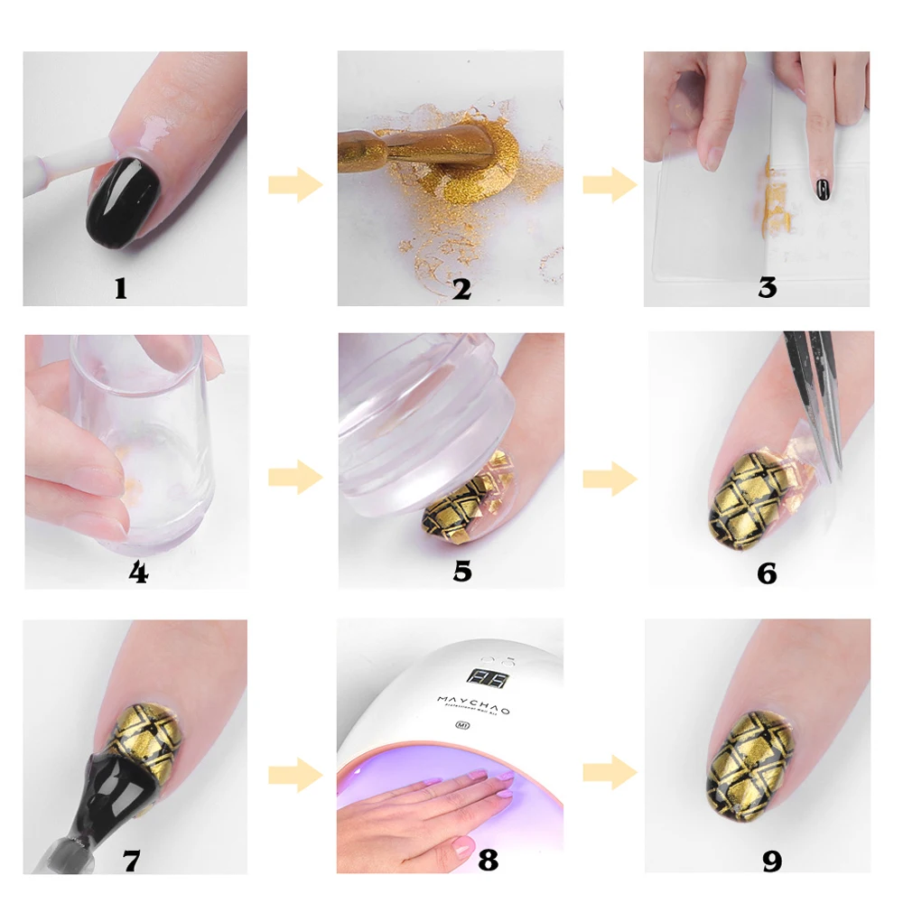 LULAA штамп лак для ногтей 12 цветов штамповка лак для ногтей печать Гель-лак DIY штамповка лак Инструменты для маникюра 6 мл/уп