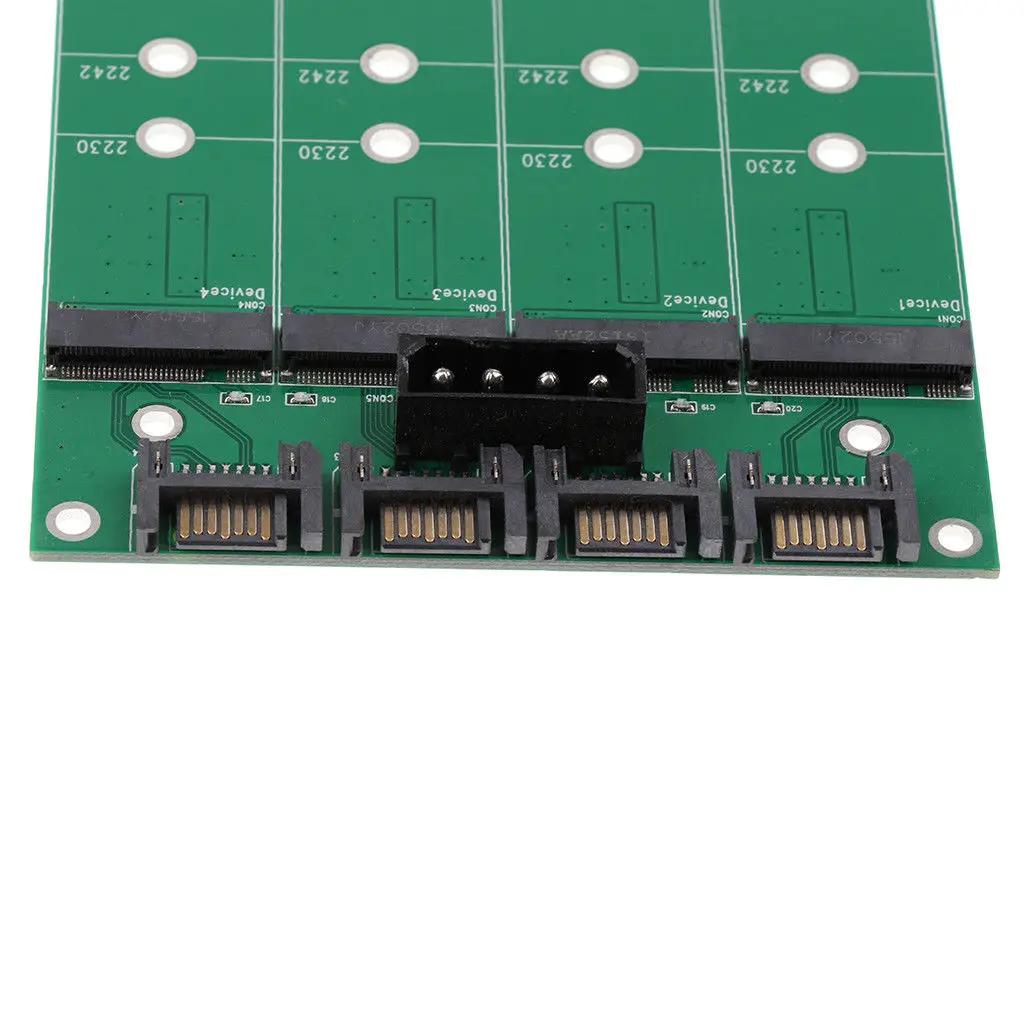 Sata к Ngff Ssd адаптер карты Sata X4 к M.2(Ngff) X4 адаптер конвертер