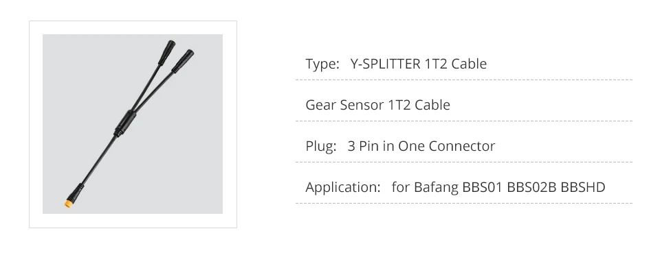 Датчик тормоза для электровелосипеда Bafang, Датчик тормоза, гидравлический датчик отключения питания для Bafang, датчик передач, y-образный кабель, электродвигатель для электровелосипеда