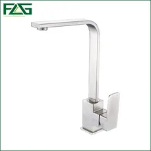 FLG Кухонный Кран 304 Кухня Из Нержавеющей Стали Плиты Поворотный Кран Кухня Холодной И Горячей Бортике Torneira Де Parede CS004