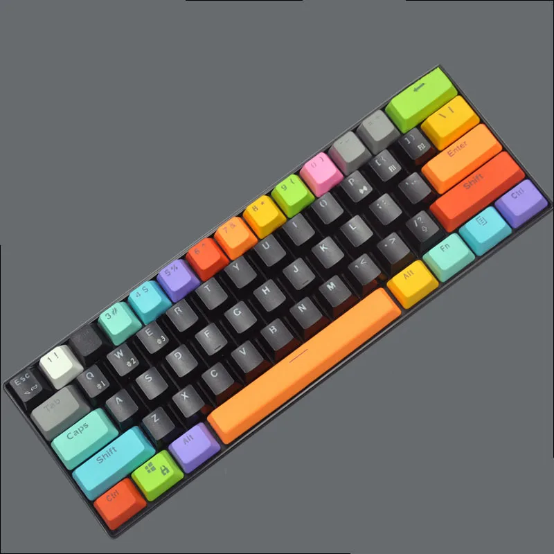 

Colorful PBT 14 Big Key Backlight Keycaps for Mechanical Keyboards (for Cherry Switches)