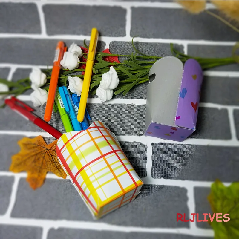 

Pen Bag Cutting Dies DIY Scrapbooking Card Stencil Paper Craft Handmade Album Handbook Decoration