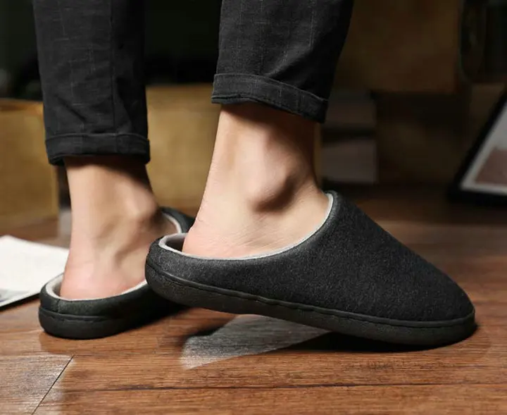 Women's Comfort Cable Knit Memory Foam Slippers Terry Cloth Non Skid House Shoes Woman (7)