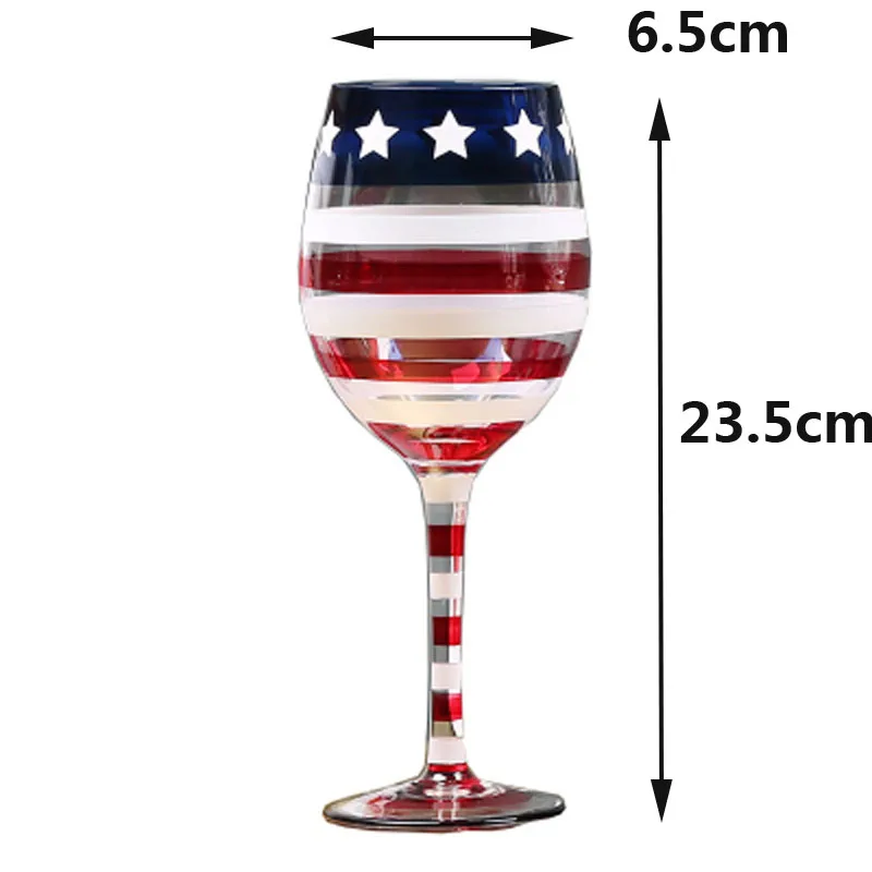 Ручная роспись бокал для вина чашка для шампанского флейта стеклянные Хрустальные чашки рюмки для водки чашки для бара отеля вечерние посуда для напитков домашний декор - Цвет: A15