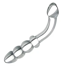 Pyrex glass dildo fake penis crystal anal beads butt plug prostate massager g-spot female masturbation Sex toys for women men