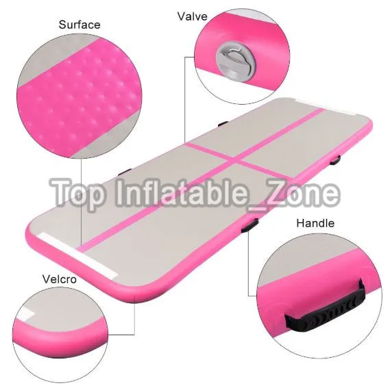 Promotion ! DWF Gym Mat Track For Gymnastics Training 1-3M Bouncing Airtrack Cheerleading Sport Mattress Home Use Air Floor 2