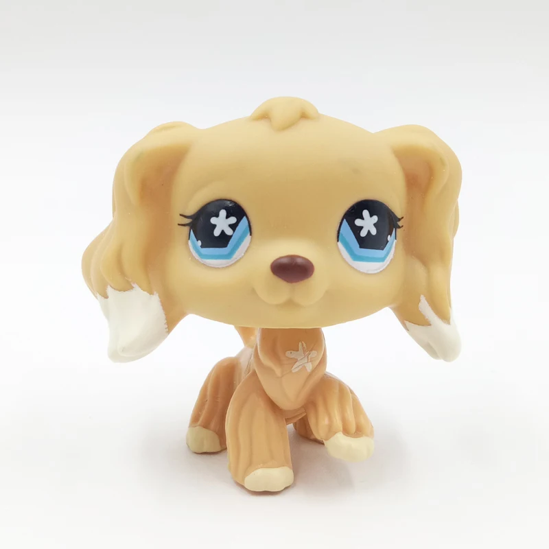 font b pet b font shop lps toys 748 cream tan cocker spaniel littlest dog