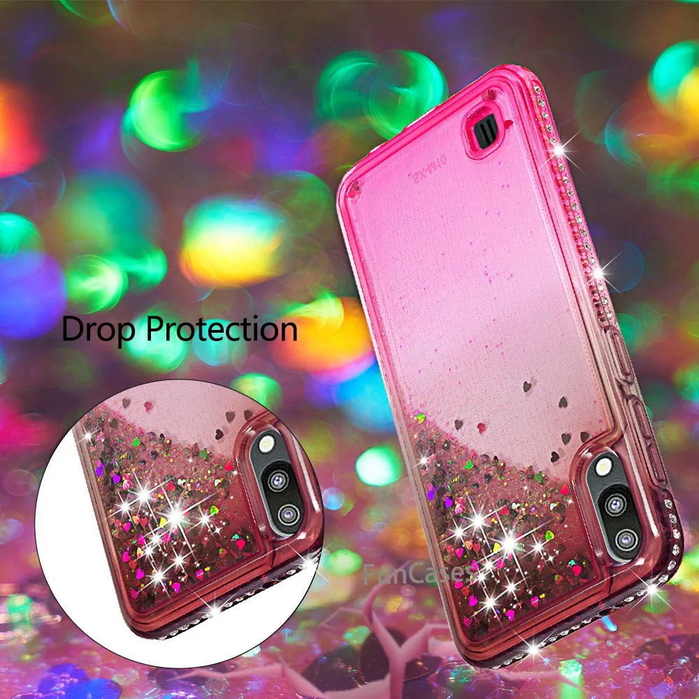 Чехол nicorn Liquid для samsung Galaxy M10 чехол с фламинго мягкий силиконовый блестящий