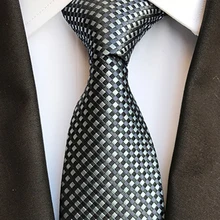Mantieqingway 8 см классические мужские в клетку и полоску галстуков для мужские свадебные бизнес corbatas Gravatas Vestidos господа Галстук