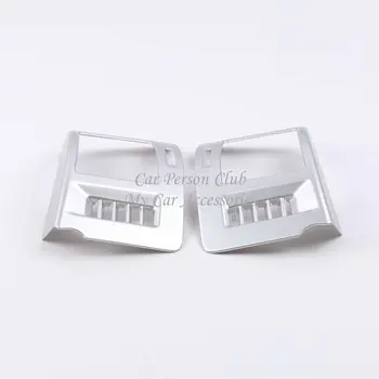 

For Toyota Land Cruiser Prado FJ 150 2010-2018 Front Air Conditioning Vent Outlet Console Cover Trims ABS Chrome Car Accessories