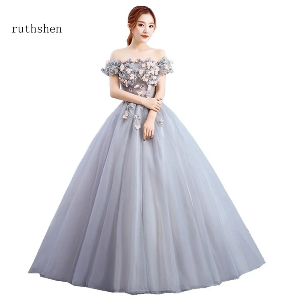 

ruthshen Quinceanera Dresses Sexy Off The Shoulder Sweet 16 Ball Gowns Cheap 2018 Debutante Prom Dresses For Special Events