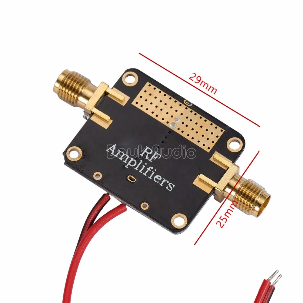 50 м-6 ГГц средней мощности РЧ усилитель модуль широкополосного усиления 20дБ