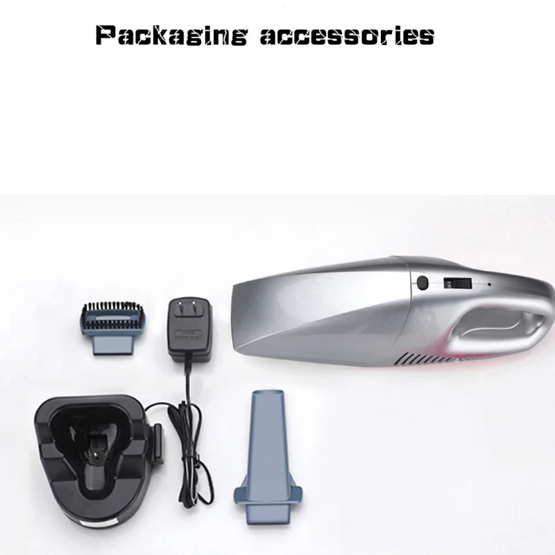 Grey Shark Handheld Vacuum Cleaner Aspiradoras de Mano
