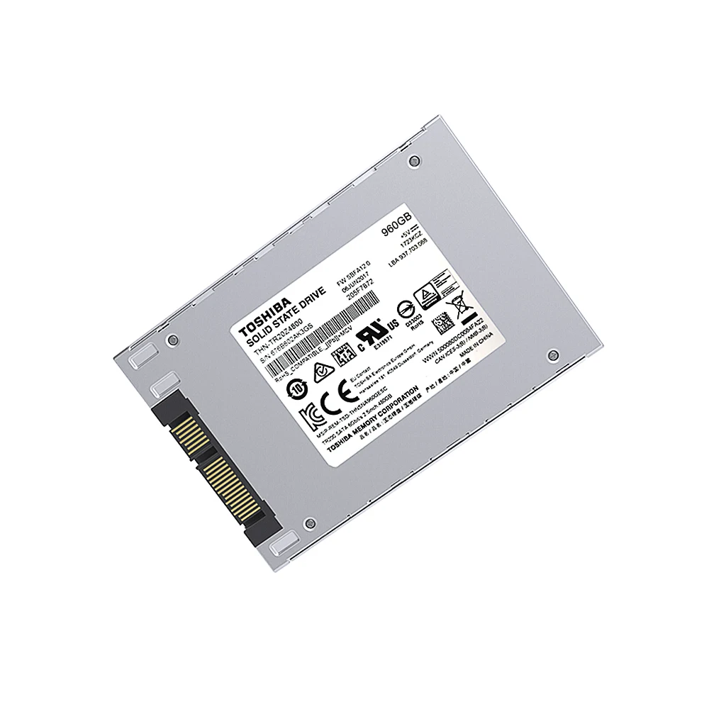 Toshiba серия TR200 память 2," SATA III 240 ГБ Внутренний твердотельный накопитель 240 ГБ 480 ГБ 960 Гб Sata3 SSD диски для ноутбуков