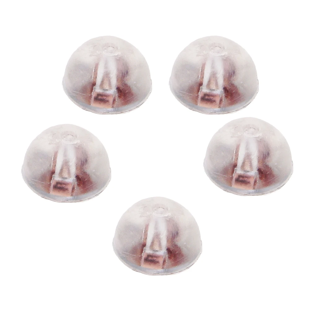 10 Pieces Hypoallergenic Silicone Earring Backs Small Secure Grip for Most Earrings DIY findings Fashion Jewelry Accessories