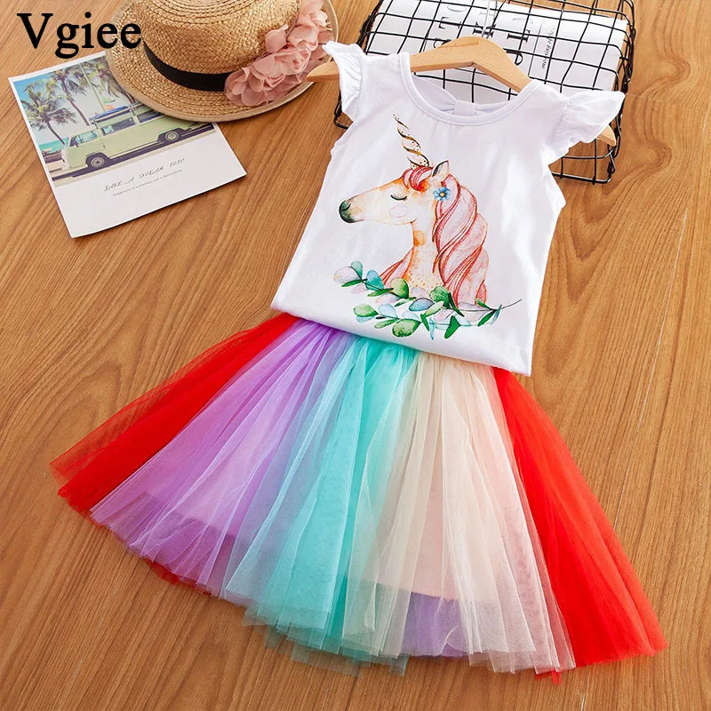 

Vgiee Girls Clothes Kids Toddler Girl Clothes Boutique Clothing Girls Unicorn Skirts Fashion 2019 Summer Fashion Dresses CC127