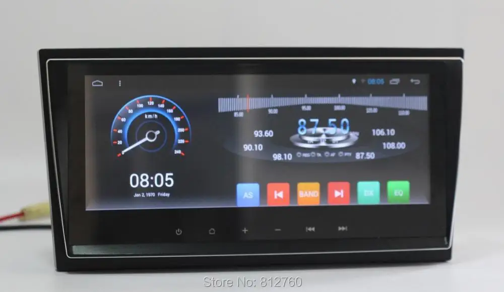 Clearance Quad Core 8.8" 1280X480 Android 6.0 Car Stereo Audio Head Unit Headunit Autoradio for Toyota Avensis 2009 2010 2011 2012 2013 11