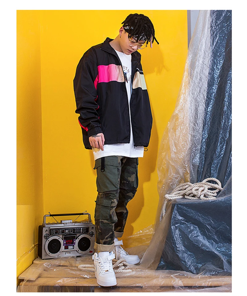  Windbreaker Flight Streetwear   (9)