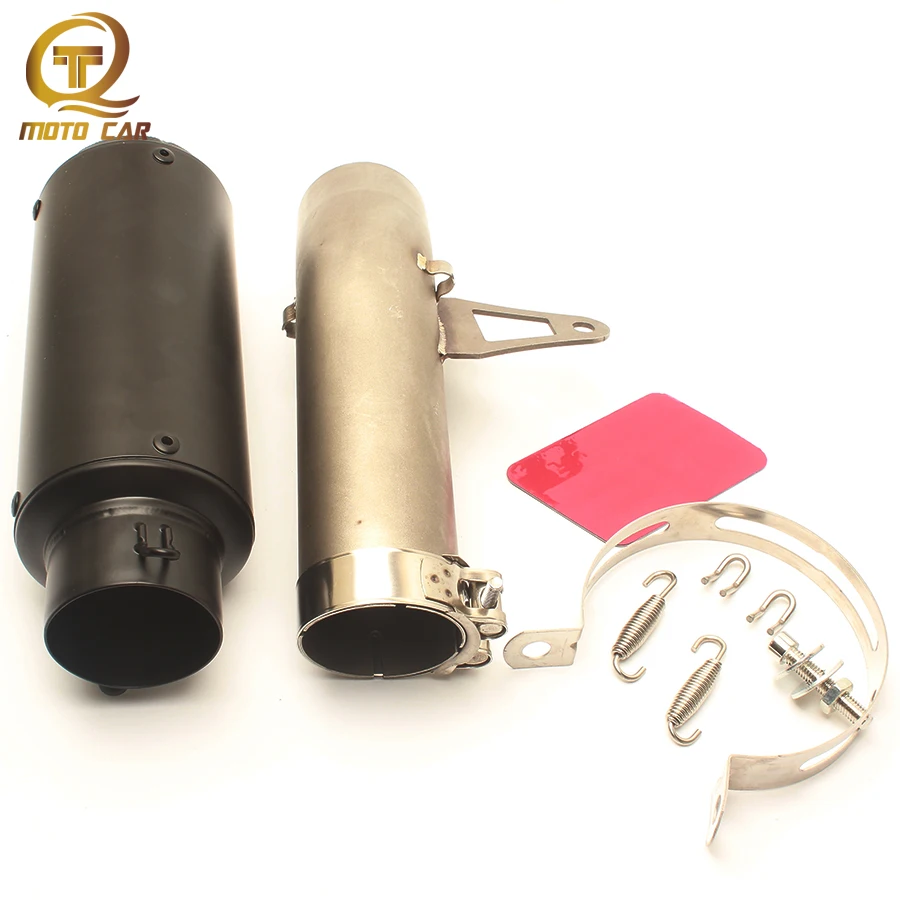 

Motorcycle Exhaust Muffler Pipe Connecting Middle Muffler Escape MOTO SC Exhaust Label for BMW S1000RR 2006 2007 2008 2009- 2012