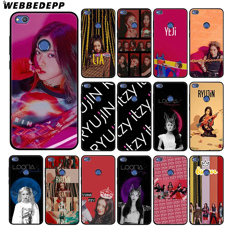 

WEBBEDEPP ITZY K Pop Bands Soft Silicone Case for Huawei Honor Mate 20 10 8X 8C 8 6A 7A 7X 7C Lite Pro TPU