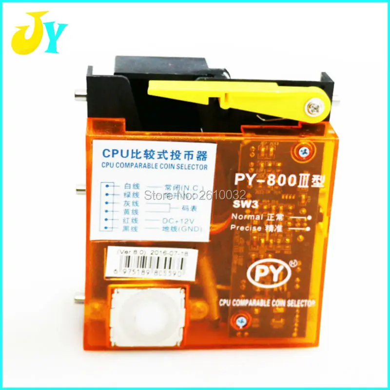 2 шт. процессор сопоставимый Vetical Coin Acceptor Drop Insert монета селектор аркадных частей