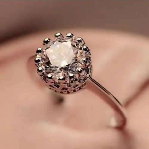 victoria wieck fashion 10kt rose gold filled simulated doamond crown set wedding ring sz 5 - Crown Wedding Ring victoria wieck fashion 10kt rose gold filled simulated doamond crown set wedding ring sz 5 - Crown Wedding Ring