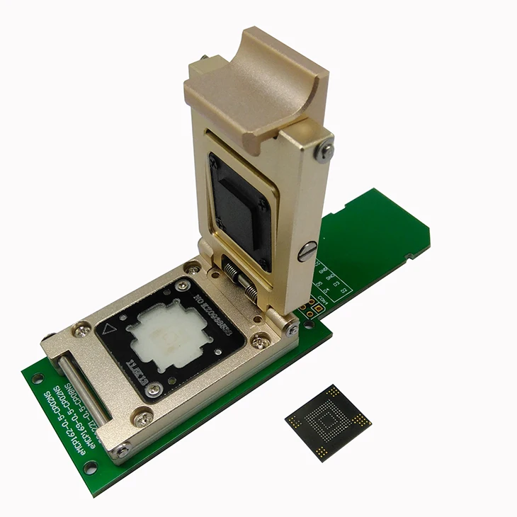 Pogo Pin eMMC socket to SD адаптер Размер 12x18 мм для BGA 153 и 169 программатор с 30 контактами pogo