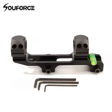 Винтовка Охота 30 мм QD кронштейн для прицела крепление Dute диаметр адаптер с духом пузырьковый уровень Fit Weaver Rail Mount