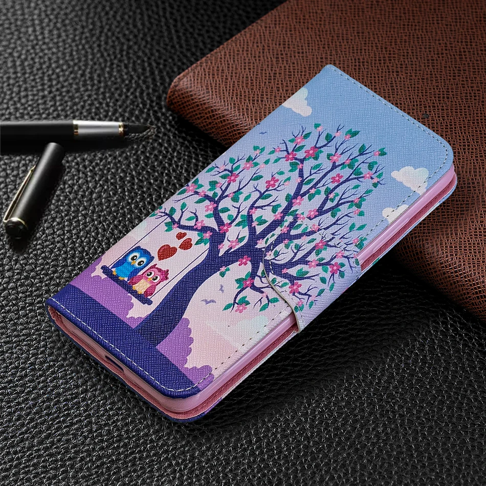 Чехол с пандой для Fundas samsung Galaxy S10 чехол кожаный бумажник флип чехол для телефона s для samsung A70 S10e S9 S8 Plus S7 Edge чехол