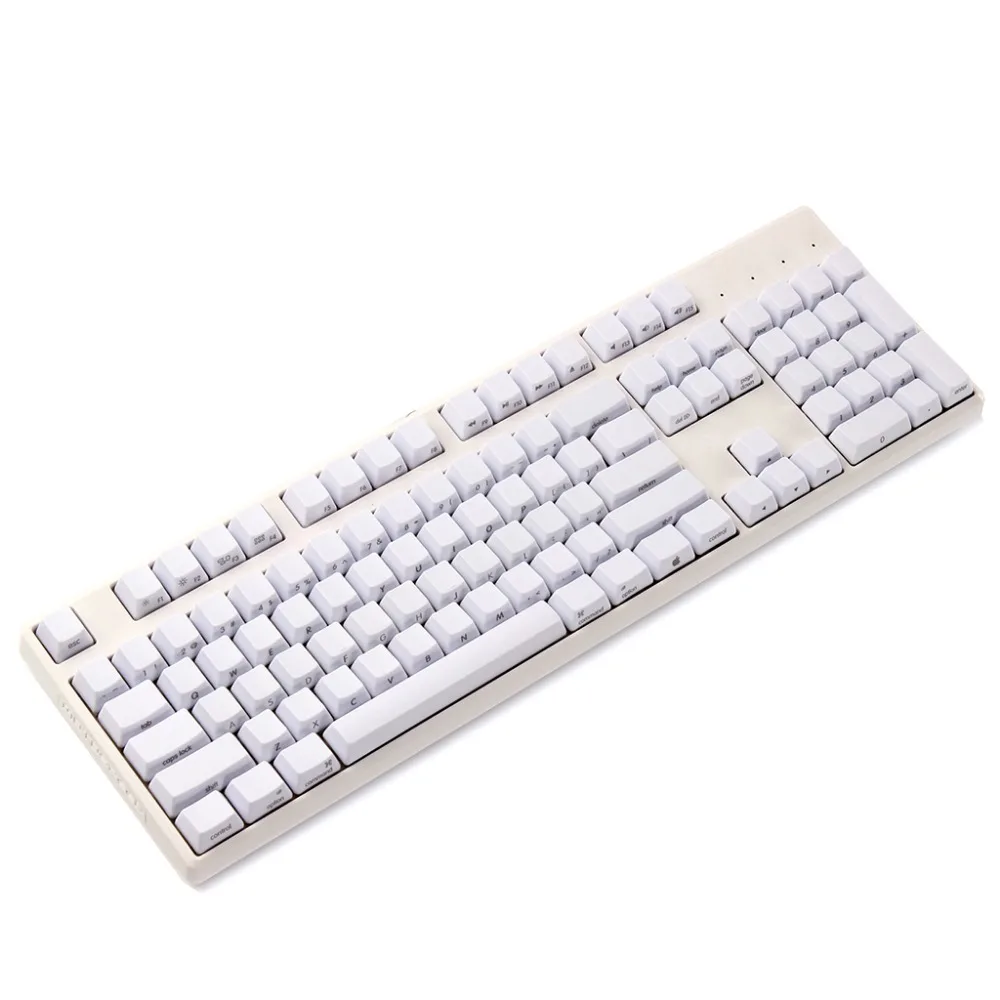 YMDK Mac макет OEM профиль 104 ANSI лазерная гравировка клавиатуры толстые клавиши PBT