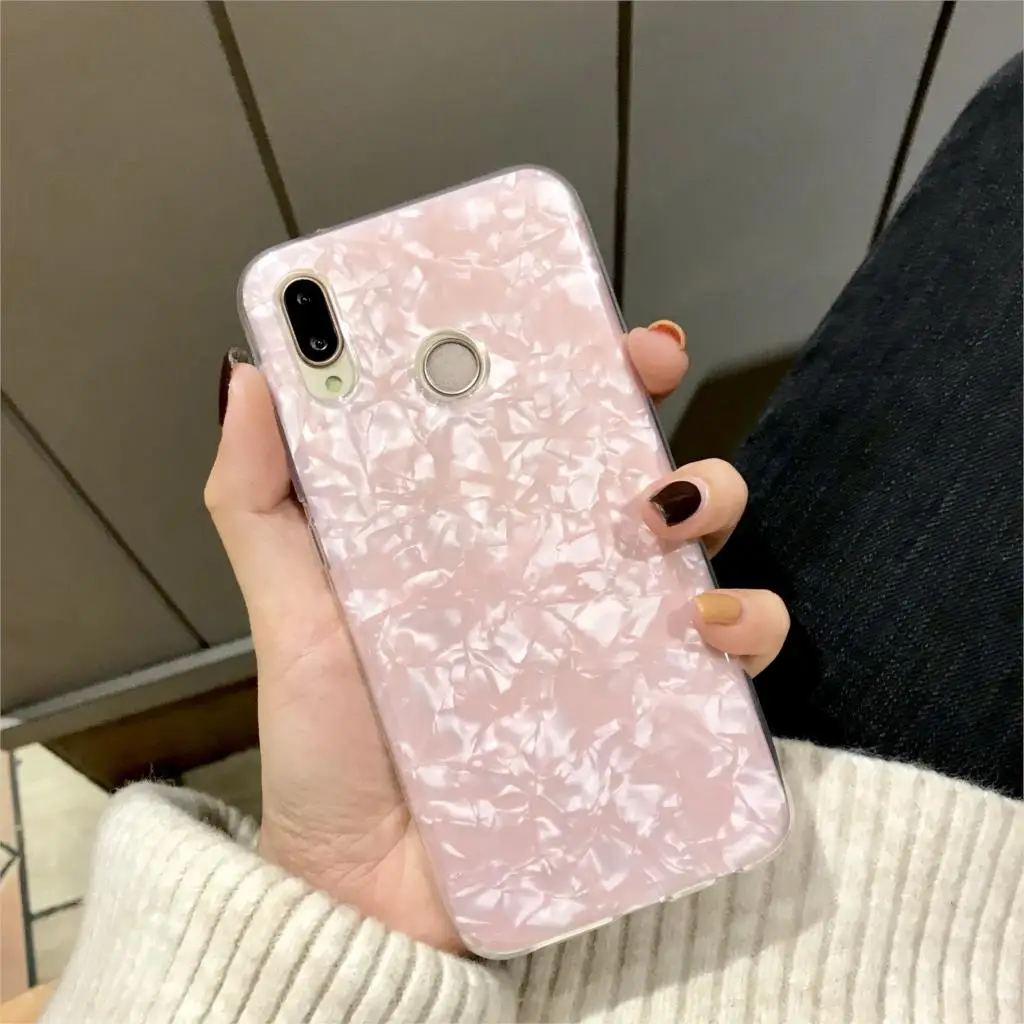 

For Huawei P30 Lite P20 Pro P10 Mate 20 10 Nova 4 3 Cover Marble Case TPU Silicone Soft Cover For Y6 Prime Y7 Pro 2018 2019