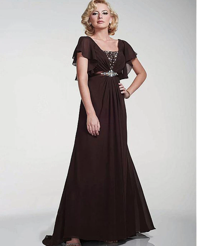 lace chiffon flutter sleeve a line wedding dress lace chiffon flutter sleeve a line wedding dress
