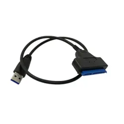 55 см супер скорость USB 3,0 на SATA 22 Pin 2,5 дюймов жесткий диск драйвер SSD адаптер CableFutural цифровой Прямая доставка AUGG30