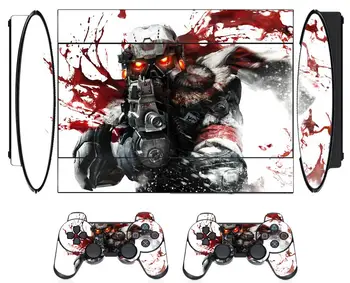 

254 Vinyl Skin Sticker Protector for Sony PS3 Super Slim 4000 and 2 controller skins Stickers