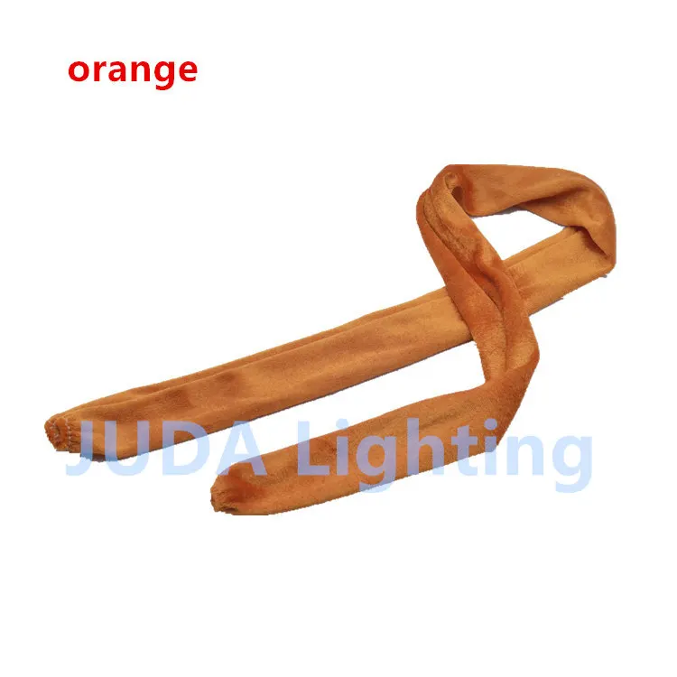 

Crystal lamp led chandelier accessories hanging chain rustproof sleeve flannel Hanging chain antirust cloth cover jacket black
