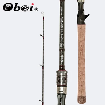 

Obei MONSTER HUNTER 803XXH Casting Spinning Fishing Rod Carbon Fiber 2.38m 20-80g Power Catfish LURE Travel Fishing Rod