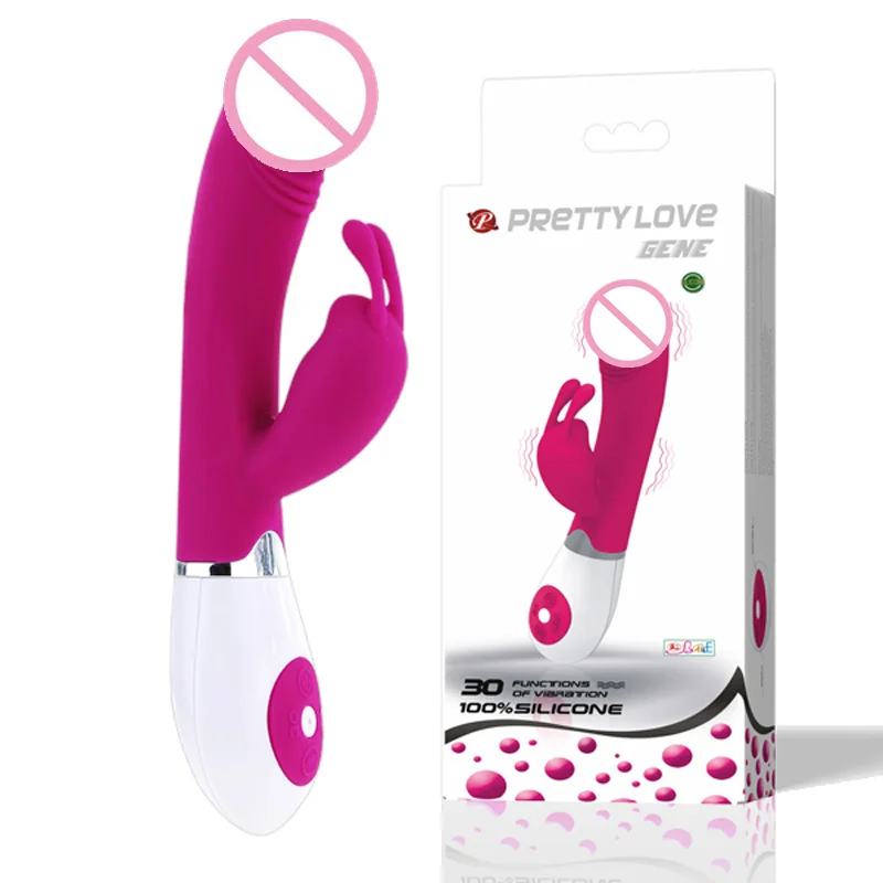G spot Дидло Вибратор с 30 скоростями Вибрационный массажер Кролик Вибраторы