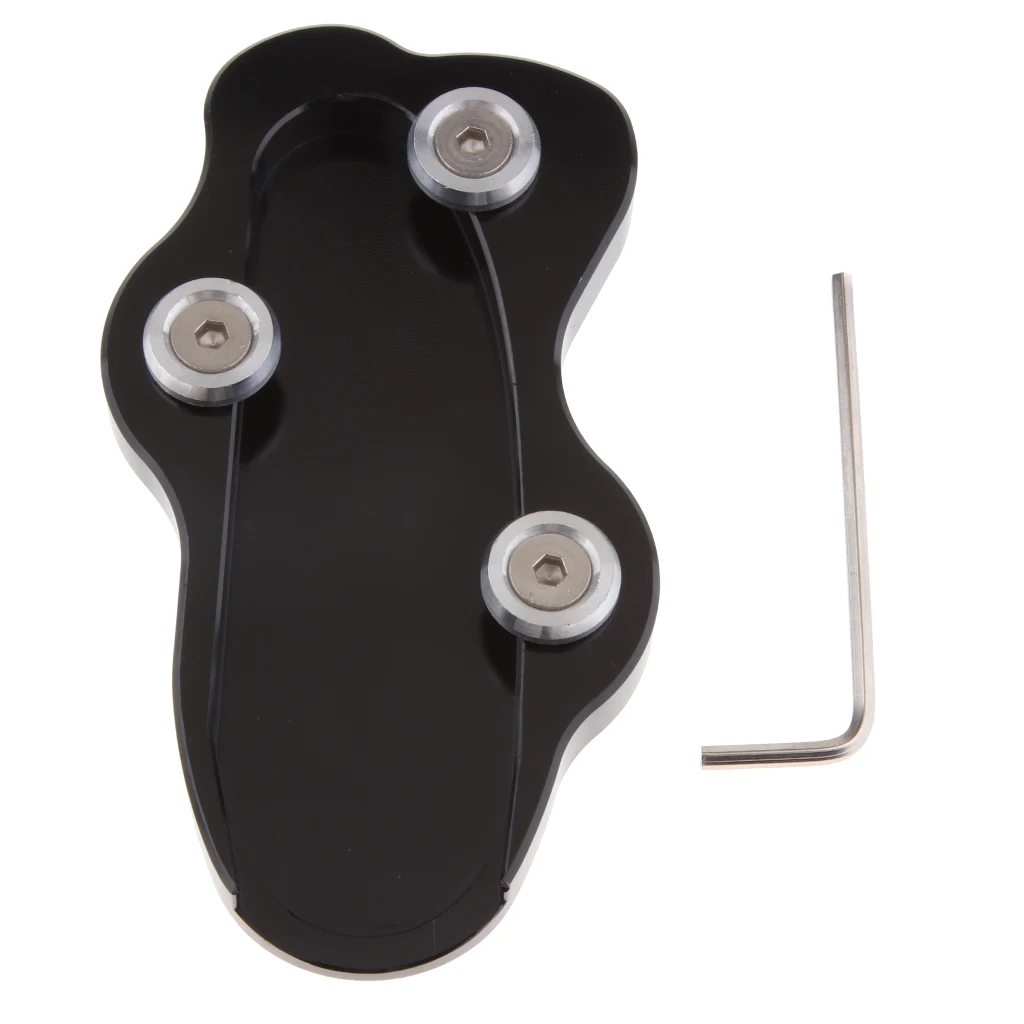 

CNC Sidestand Plate Kickstand Extension Pad For Kawasaki VN900 07-15 Motorcycle Kickstand Side Stand